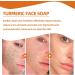 Turmeric Face Soap | Turmeric Anti-Dark Spot Soap Bars | Turmeric Facial Soap Turmeric soap bar for deep cleansing of face body for - Buy Online on GoSupps.com