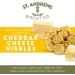 Scottish Cheddar Cheese Biscuits | 8 x 90g Boxes | Extra Mature Cheddar Cheese Bites | Made in Scotland | St Andrews Biscuit Co. (Cheddar Cheese Bites) - Buy Online on GoSupps.com