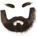 Hemoton 2 Sets Beard Dress up Fake Beard Realistic Beard Christmas Santa Claus Beard Fake Whiskers Plush 20.00X13.00X0.50CMx2pcs Multix2pcs - Buy Online on GoSupps.com