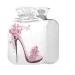 Heat bottle with high heel butterflies BPA-free with reference 2 l large hot water bag for pain relief back pain hot and cold therapy