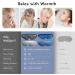 WellSync Heated Eye Mask - Warm Compress for Dry Eyes, Chalazion, Blepharitis, Stye - Smart Temperature & Timer Control - 3D Eye Mask for Sleeping - Relief for Eye Strain, Migraine, Puffy Eyes - Light Grey - Buy Online on GoSupps.com