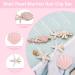 5-Piece Pearl Shell Starfish Hair Clip Set for Women - Beach Mermaid Hairpin Styling Accessories - Buy Online on GoSupps.com