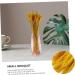 LIFKOME 100pcs Dried Wheat Ears Bouquet Dried Flowers Decor Desktop Wheat Ear Wedding Wheat Ear Dry Flowers Natural Wheat Ear Home Wheat Ear Wheat Stalk Straw Household Yellow 52X10CM - Buy Online on GoSupps.com