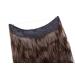 Shop Invisible Wire Hair Part Extensions - 40cm Curly Medium Brown Hairpieces for an Effortless Look - Buy Online on GoSupps.com