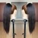 Hair Chignon Long Straight Hair Ponytail with Drawstring Hair Pieces Ponytail Extension Brazilian Real Hair for Black Women Wig Bun Messy Bun Hair Piece (Color : Black Size : 18inches 150g) - Buy Online on GoSupps.com