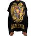 Coat of Arms of Armenia Custom Barber Cape Waterproof Hair Cutting Capes Apron Accessories with Adjustable Snap Closure
