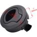 Boat Slam Latch Flush Door Pull Latch - Black Nylon Round Boat Latches - Pack of 2 - Buy Online on GoSupps.com