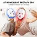 NEWKEY Red Blue Light Therapy LED Face Mask - Acne & Wrinkle Treatment Korea PDT Technology - Buy Online on GoSupps.com