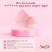 StansOut Beauty Velvet Makeup Puff Set (2-Pack) | Luxurious Soft Powder Puffs for Flawless Makeup Application - Perfect for Touch-Ups | Premium Quality International Shipping - Buy Online on GoSupps.com