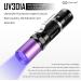 Lightfe UV Flashlight UV301A - 395NM High Performance UV Black Light for UV Glue Mineral Glow Detection & Pet Urine Spotting - International Shipping Available - Buy Online on GoSupps.com