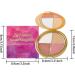Palette de Fards Paupi res et Blush Scintillants 3 en 1 (surligneur/fard Paupi res/blush) Facile Utiliser Longue Dur e Am liore la Pr cision Du Maquillage(2pcs) - Buy Online on GoSupps.com
