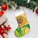 YYHHAOFA Sunflower Seeds and Sunflowers Prints Christmas Decorative Stockings : Soft Light and Tactile Suitable for Christmas Holiday Party - Buy Online on GoSupps.com