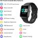 Fitpolo Smart Watch - 1.3 Color Touch Screen - Heart Rate Monitor - IP68 Waterproof - Fitness Tracker - Step Counter - Sleep Monitor - Pedometer Watch for Women Men Kids - Black - Buy Online on GoSupps.com