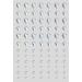 Buy Rhinestone Stickers - 4 Sheets Self-Adhesive Bling Jewel & Crystal Gem Stickers for Crafts Makeup and Hair - Assorted Sizes with Tweezer - International Shipping Available - Buy Online on GoSupps.com