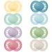 MAM - Original Schnuller Trend 18+ months (2 pieces) Random color - symmetrical and anatomical silicone pacifier - baby pacifier with transport box and sterilization box