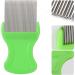 MWOOT 6-Piece Stainless Steel Pet Hair Nit Lice Combs Set for Dandruff Flakes Removal - Buy Online on GoSupps.com