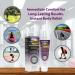 Ultra Strength Hemp Oil Cream for Pain Relief - 2.5 oz No Touch Squeeze Tube - Back Knee Nerve & Muscle Pain Relief - Buy Online on GoSupps.com