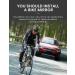 Hipeak Bike Mirror 1 Pair - Wide Angle Adjustable Handlebar Rearview Mirror for Enhanced Bicycle Safety - Buy Online on GoSupps.com