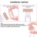 Replacement Heads & Guide Combs for Flawless Body Rechargeable Ladies Shaver - Includes Cleaning Brush & Velvet Bag - Buy Online on GoSupps.com