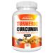 VITAMISAN Turmeric Curcumin 95% Curcuminoids with Ginger & Black Pepper 2100 mg High Absorption 120 Capsules Non-GMO