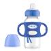 Dr. Brown's Wide-Neck Sippy Bottle 6M+ Blue 9 oz (270 ml)