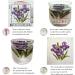 Stamped Cross Stitch Kit for Beginners - Magic Mandala Design - DIY Embroidery Starter Kit 17.7x17.7 inch - Buy Online on GoSupps.com