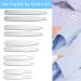 NAYAGOGO 10 PCS/ 5 Sizes Stainless Steel Collar Stays Shirt Collar Stiffeners Metallic Collar Stays Shirt Collar Stiffeners for Home Use Organizing Travel Mens Dress Shirt (5/5.6/6.3/7/ 7.6cm) - Buy Online on GoSupps.com
