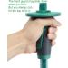 Mason Chisel With Hand Guard  12 inches (30 cm) Heavy Duty Flat End Rock Concrete Mortar Stone Chisel for Demolishing Carving Scaling Breaking Hounding - Buy Online on GoSupps.com
