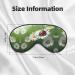 SSIMOO Ladybug Daisy Flower Eye Mask - Ultra-Soft Light-Blocking for Restful Sleep | International Shipping - Buy Online on GoSupps.com
