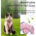 Thinkpet No-Pull Dog Harness Leash Set | Breathable & Adjustable for Small Medium Large Dogs | Safe Control Padded Reflective - Pink - Buy Online on GoSupps.com