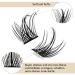 Eyelashes Individual Quewel D Curl 8mm Clusters - DIY Eyelash Extensions for Makeup (Sparkle-D-8mm) | 1 Pack - Buy Online on GoSupps.com