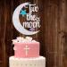 Auteby Two The Moon Cake Topper - Baby Shower 2nd Birthday Party Decorations Supplies (Silver) - Buy Online on GoSupps.com