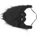 Halloween Beard Beard Fake Beard Cosplay Beard Fake Moustache False Beard (Large black beard) Beard Props - Buy Online on GoSupps.com
