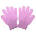 1 Pair Shower Exfoliating Gloves for Washing Skin Spa Bath Massage Clean Hygiene Gloves Pink