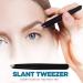 10X Magnifying Mirror and Slant Tweezers Set | Makeup & Eyebrow Essentials | Round Mirror with Suction Cups & Stainless Steel Tweezer | 6 Inch - Buy Online on GoSupps.com