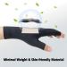 Shop Arthritis Compression Gloves | Super Soft Seamless Relief for Carpal Tunnel | Medium Black for Men & Women - Buy Online on GoSupps.com