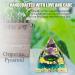 Amethyst Crystal Pyramid with Blue Lucite - Zodiac Aries Orgone Pyramid for Positive Energy & Stress Reduction - Buy Online on GoSupps.com