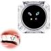 Burfy 4PCs/box tooth crystal tartar tooth decorations teeth gem gem gain jewels for diy nail and teeth decoration beauty dental diamond tooth toothed tooth crystal ornaments teeth (colorful)