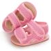 RVROVIC Baby Sandals - Soft Anti-Slip Sole for Infant Summer Outdoor Shoes - 6-12 Months (Pink) - Buy Online on GoSupps.com