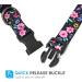 Heele Dog Collar - Adjustable Floral Patterned Collars for Small Medium & Large Dogs | Comfortable & Durable | Perfect for Puppies (25-38cm Length) - Buy Online on GoSupps.com