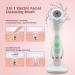 CkeyiN 3-in-1 Electric Facial Cleansing Brush | USB Rechargeable & Waterproof Spin Cleanser Device | Exfoliating Rotating Spa Machine for Women - Buy Online on GoSupps.com