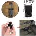 Xavswrde 19-Piece Molle Accessories - Tactical Bag Clips Karabiner Hooks & Keychain Attachments for Tactical Backpacks | Durable Black Gear - Buy Online on GoSupps.com