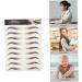FRCOLOR 9 sheets Stickers Tools Lady Sticker Brow Eyebrows Transfers Shaping Imitation False Tattoos - Buy Online on GoSupps.com