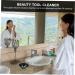 Housoutil Cleanser of Makeup Brush Cosmetics Brush Scrubber Brush Rinsing Bowl Makeup Brush Cleaning Pad Wash Machine Cleaner Makeup Cleaning Mat Silicone Tool Silica Gel Beauty Egg Cushion - Buy Online on GoSupps.com