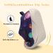 JOINFREE Baby Girl First Walking Shoes | Anti-Slip Plush Slipper Shoes for Boys | Cozy Toddlers Shoes | Size 6.5/7 UK Child | Navy Universe - Buy Online on GoSupps.com