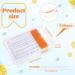200 Pieces Silicone Interdental Brushes - Soft Dental Brushes with Box | Portable Dual-House Floss Sticks for Effective Tooth Cleaning (Orange) - Buy Online on GoSupps.com