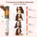 CkeyiN Automatic Hair Curler - Fast-Heating Rotating Wand with Cold Air Styling - White - Buy Online on GoSupps.com