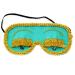 Mint Holly Golightly Sleeping Mask Handmade Sleep Mask with Eyelashes Breakfast at Tiffany's Eye Mask Audrey Hepburn Night Mask Breakfast at Tiffany's PJ Party Slumber Party Supplies