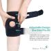 Sana-Vita Pro Knee Brace - Ultimate Pain Relief & Support for Sports | Meniscus Tear & Arthritis | One Size Black - Buy Online on GoSupps.com