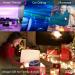 Mrooyi LED Starry Sky Projector with Bluetooth Speaker 3 in 1 Galaxy Projector for Kids & Adults | Remote Control 360 Rotating Aurora Light for Parties & Rooms Black - Buy Online on GoSupps.com